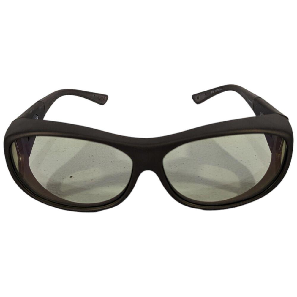 Cocoons Slim Line C406E  Sunglasses Brown with Yellow Lenses Slimline flex2fit